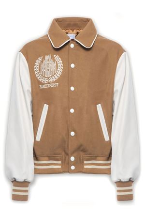 Giacca Varsity College color cammello FAMILY FIRST | JBF2401BEIGE